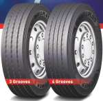 285/70R19.5 WELLPLUS Power Steer PR20 TL made in Thailand Autocarro